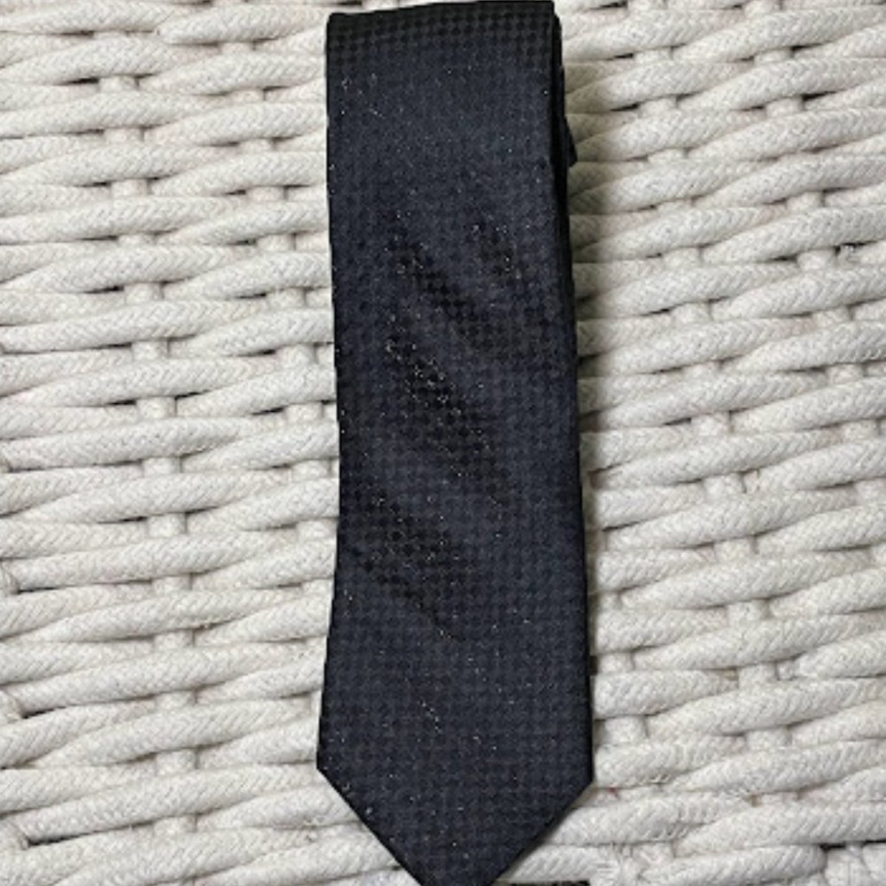 Calvin Klein Slim - Men's necktie-- black